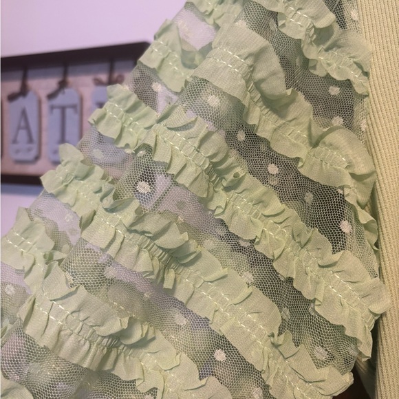 Dolan Ruffle Sleeve Top - Picture 9 of 11